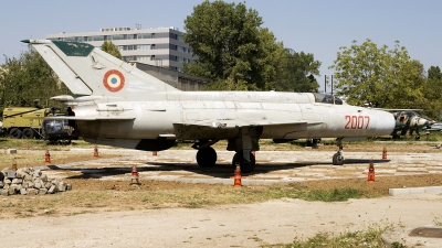 Photo ID 52057 by Carl Brent. Romania Air Force Mikoyan Gurevich MiG 21R, 2007