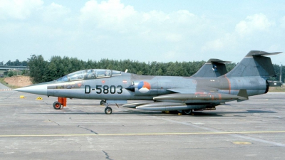 Photo ID 53215 by Robert W. Karlosky. Netherlands Air Force Lockheed TF 104G Starfighter, D 5803