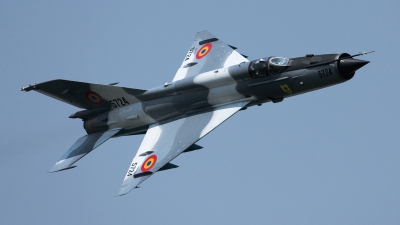 Photo ID 52996 by Anton Balakchiev. Romania Air Force Mikoyan Gurevich MiG 21MF 75 Lancer C, 5724