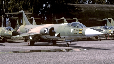Photo ID 55068 by Carl Brent. Greece Air Force Lockheed F 104G Starfighter, 7434