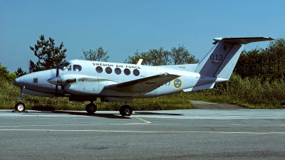 Photo ID 54831 by Carl Brent. Sweden Air Force Beech Super King Air 200 Tp101, 101003