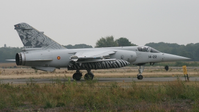 Photo ID 55565 by Toon Cox. Spain Air Force Dassault Mirage F1M, C 14 41