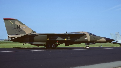 Photo ID 54869 by Klemens Hoevel. USA Air Force General Dynamics F 111F Aardvark, 74 0184