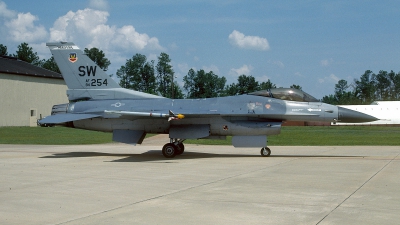 Photo ID 55140 by David F. Brown. USA Air Force General Dynamics F 16C Fighting Falcon, 84 1254
