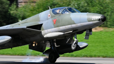 Photo ID 55628 by Martin Thoeni - Powerplanes. Private Private Hawker Hunter T68, HB RVW