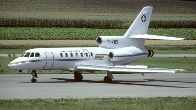 Photo ID 55658 by Carl Brent. Switzerland Air Force Dassault Falcon 50, T 783