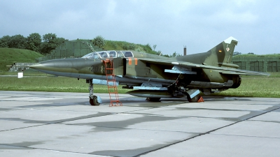 Photo ID 55974 by Carl Brent. Germany Air Force Mikoyan Gurevich MiG 23UB, 20 60