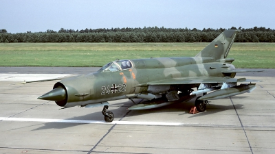 Photo ID 55818 by Carl Brent. Germany Air Force Mikoyan Gurevich MiG 21bis, 24 22