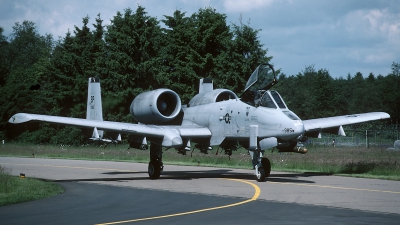 Photo ID 56213 by Henk Schuitemaker. USA Air Force Fairchild A 10A Thunderbolt II, 81 0985
