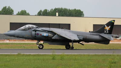 Photo ID 56683 by Barry Swann. UK Air Force British Aerospace Harrier GR 7, ZD407