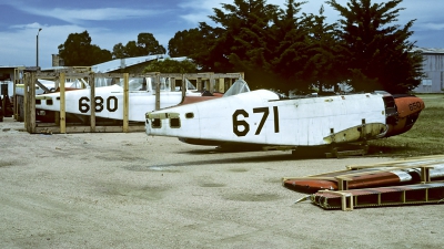 Photo ID 58061 by Carl Brent. Uruguay Air Force Beech T 34B Mentor, 671