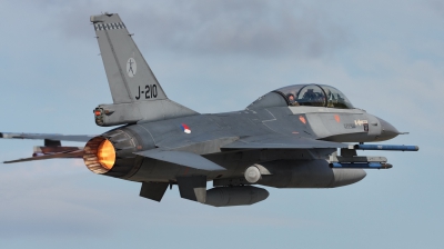 Photo ID 57828 by Ales Hottmar. Netherlands Air Force General Dynamics F 16BM Fighting Falcon, J 210
