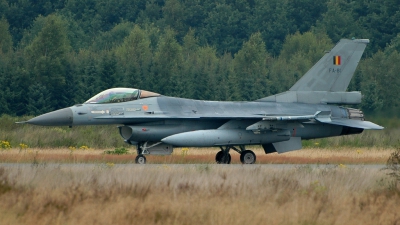 Photo ID 58534 by Radim Spalek. Belgium Air Force General Dynamics F 16AM Fighting Falcon, FA 81