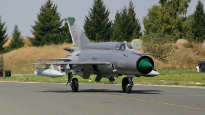 Photo ID 7298 by Ales Nyvlt. Czech Republic Air Force Mikoyan Gurevich MiG 21MF, 9805