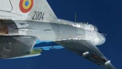 Photo ID 58714 by Horatiu Goanta. Romania Air Force Mikoyan Gurevich MiG 21PFM, 2004 8011