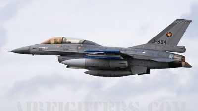 Photo ID 7312 by Rainer Mueller. Netherlands Air Force General Dynamics F 16BM Fighting Falcon, J 884