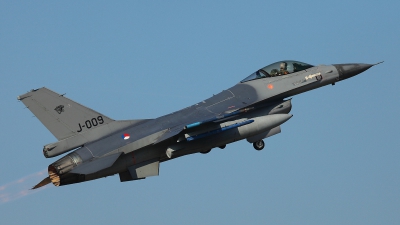 Photo ID 59509 by Robert Hoeting. Netherlands Air Force General Dynamics F 16AM Fighting Falcon, J 009