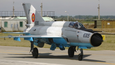 Photo ID 60850 by Rob Hendriks. Romania Air Force Mikoyan Gurevich MiG 21MF 75 Lancer C, 6305