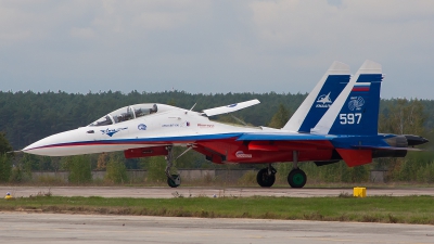 Photo ID 62840 by Igor Bubin. Russia Gromov Flight Test Institute Sukhoi Su 30LL Flanker, 597