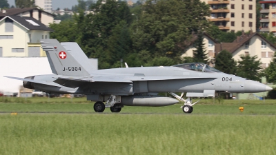 Photo ID 63325 by Andreas Weber. Switzerland Air Force McDonnell Douglas F A 18C Hornet, J 5004