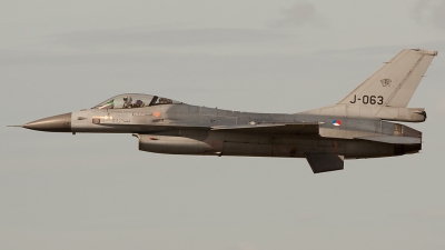 Photo ID 63509 by Johan Havelaar. Netherlands Air Force General Dynamics F 16AM Fighting Falcon, J 063