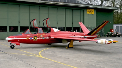Photo ID 65321 by Carl Brent. Belgium Air Force Fouga CM 170R Magister, MT48