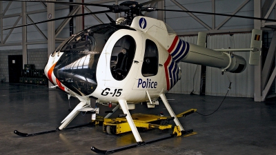 Photo ID 67402 by Carl Brent. Belgium Police MD Helicopters MD 520N Explorer, G 15