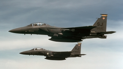 Photo ID 67925 by David F. Brown. USA Air Force McDonnell Douglas F 15E Strike Eagle, 87 0207