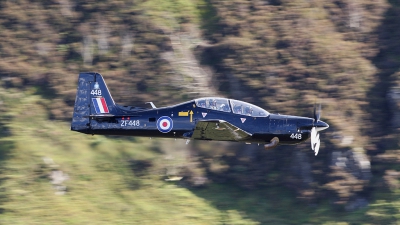 Photo ID 68682 by Barry Swann. UK Air Force Short Tucano T1, ZF448