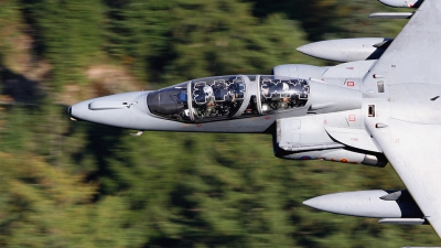 Photo ID 68243 by Barry Swann. UK Navy British Aerospace Harrier T 12, ZH657