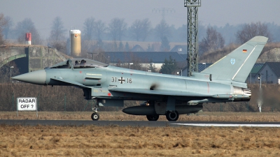 Photo ID 68543 by Thomas Wolf. Germany Air Force Eurofighter EF 2000 Typhoon S, 31 16