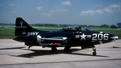 Photo ID 69124 by David F. Brown. Private Private Grumman F9F 2 Panther, 123072