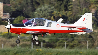 Photo ID 70404 by Mark. Malta Air Force Scottish Aviation Bulldog T1, AS0023