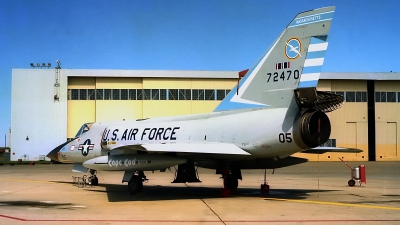 Photo ID 70629 by David F. Brown. USA Air Force Convair F 106A Delta Dart 8, 57 2470