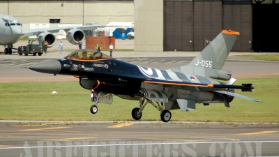 Photo ID 8887 by Chris Milne. Netherlands Air Force General Dynamics F 16AM Fighting Falcon, J 055