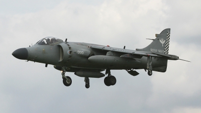 Photo ID 72410 by Barry Swann. UK Navy British Aerospace Sea Harrier FA 2, ZH797