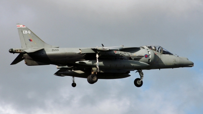 Photo ID 73406 by PAUL CALLAGHAN. UK Air Force British Aerospace Harrier GR 9, ZG501