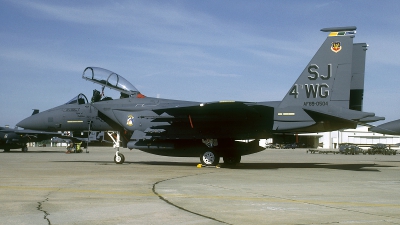 Photo ID 73697 by David F. Brown. USA Air Force McDonnell Douglas F 15E Strike Eagle, 89 0504