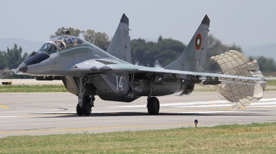 Photo ID 75390 by markus altmann. Bulgaria Air Force Mikoyan Gurevich MiG 29UB 9 51, 14