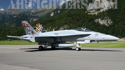 Photo ID 9462 by Roel Reijne. Switzerland Air Force McDonnell Douglas F A 18C Hornet, J 5011