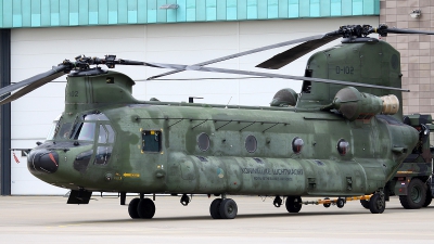 Photo ID 77032 by Mark Broekhans. Netherlands Air Force Boeing Vertol CH 47D Chinook, D 102