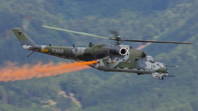 Photo ID 78991 by Markus Schrader. Czech Republic Air Force Mil Mi 35 Mi 24V, 7360