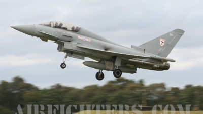 Photo ID 9965 by lee blake. UK Air Force Eurofighter Typhoon T1, ZJ809