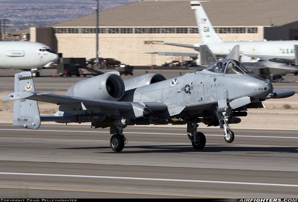 Photo ID 17211 by Craig Pelleymounter. USA Air Force Fairchild A 10C Thunderbolt II, 82 0658