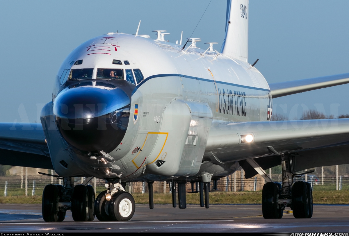 Photo ID 152115 by Ashley Wallace. USA Air Force Boeing RC 135V Rivet Joint 739 445B, 64 14845