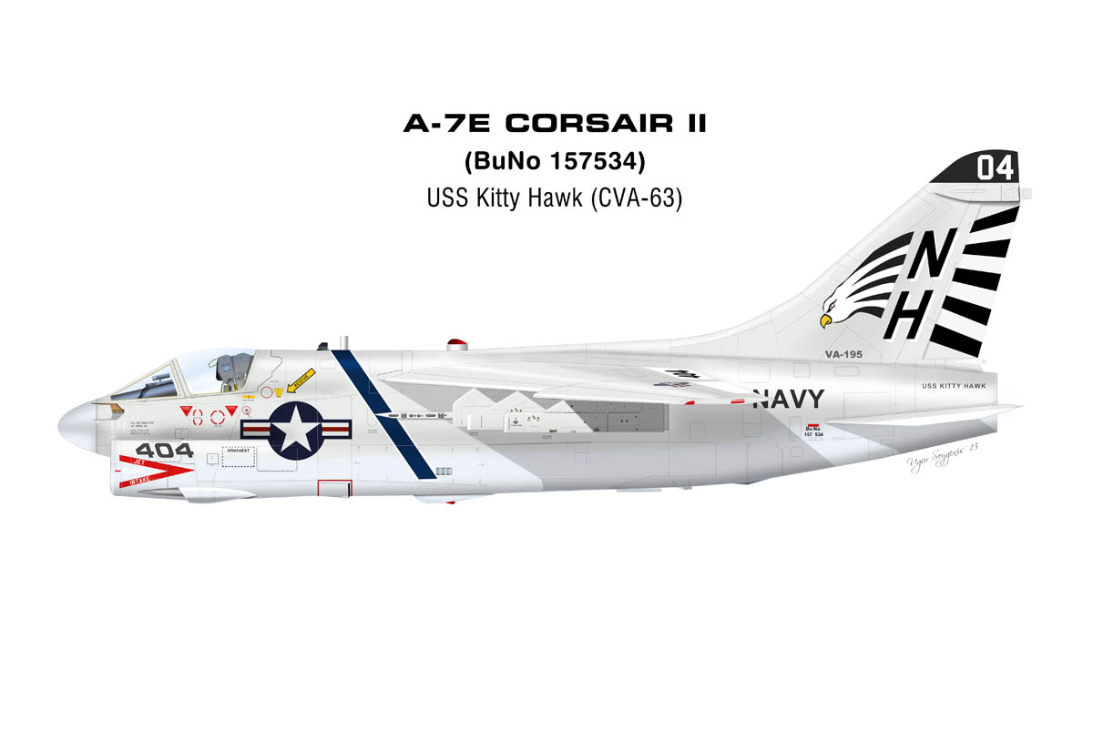 A-7E Corsair Profile