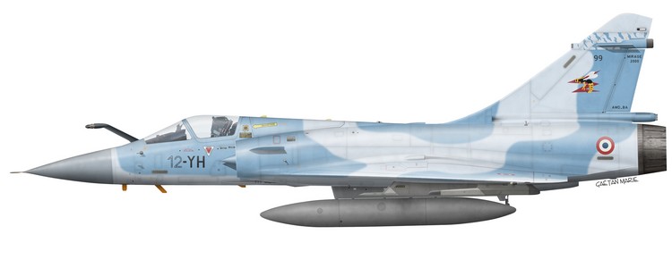 France, Mirage 2000C No 99, EC 1-12 CambrC&诟sis