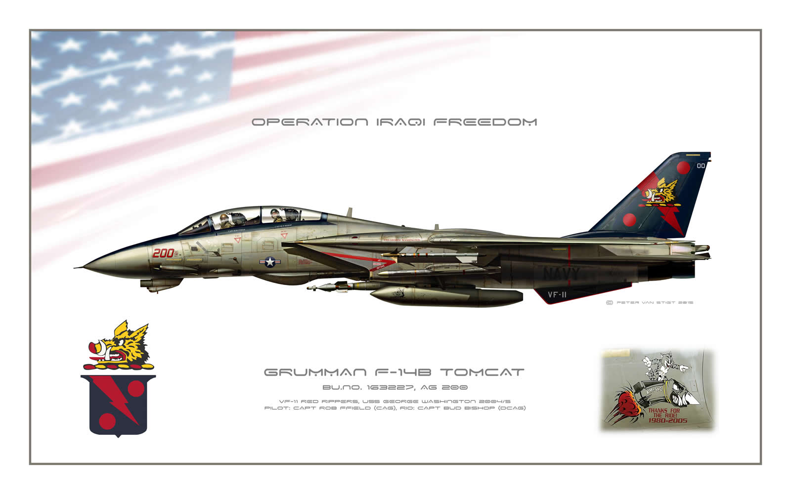 VF-11 Iraqi Freemont F-14 Tomcat Profile