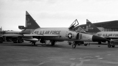 Photo ID 118788 by Baldur Sveinsson. USA Air Force Convair F 102A Delta Dagger 8 10, 56 1419