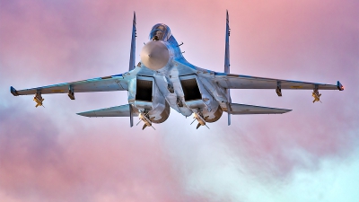 Photo ID 219477 by Vladimir Vorobyov. Ukraine Air Force Sukhoi Su 27PU,  